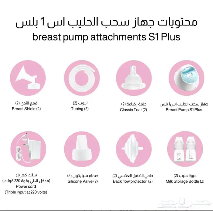 جهاز شفط الحليب سبكترا اس 1 بلس 1