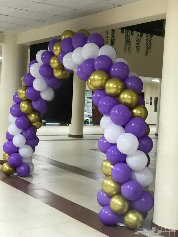 اقواس بلالين و حفلات عيد ميلاد و مواليد 5
