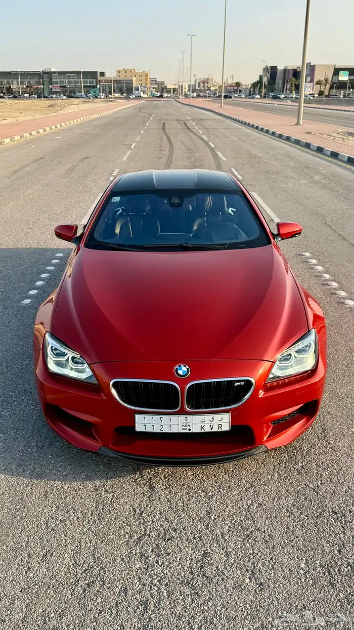 ( Sakhir Orange ) 2014 BMW M6 Coupe 1