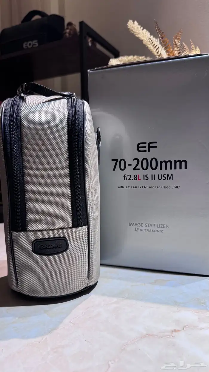 عدسة كانون 70-200 الأصدار الثاني فتحة 2.8 4