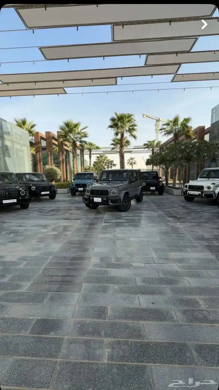 مرسيدس جي كلاس للايجار 1