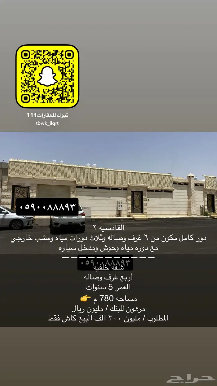 للبيع اراضي اداور عماير جميع احياء 2