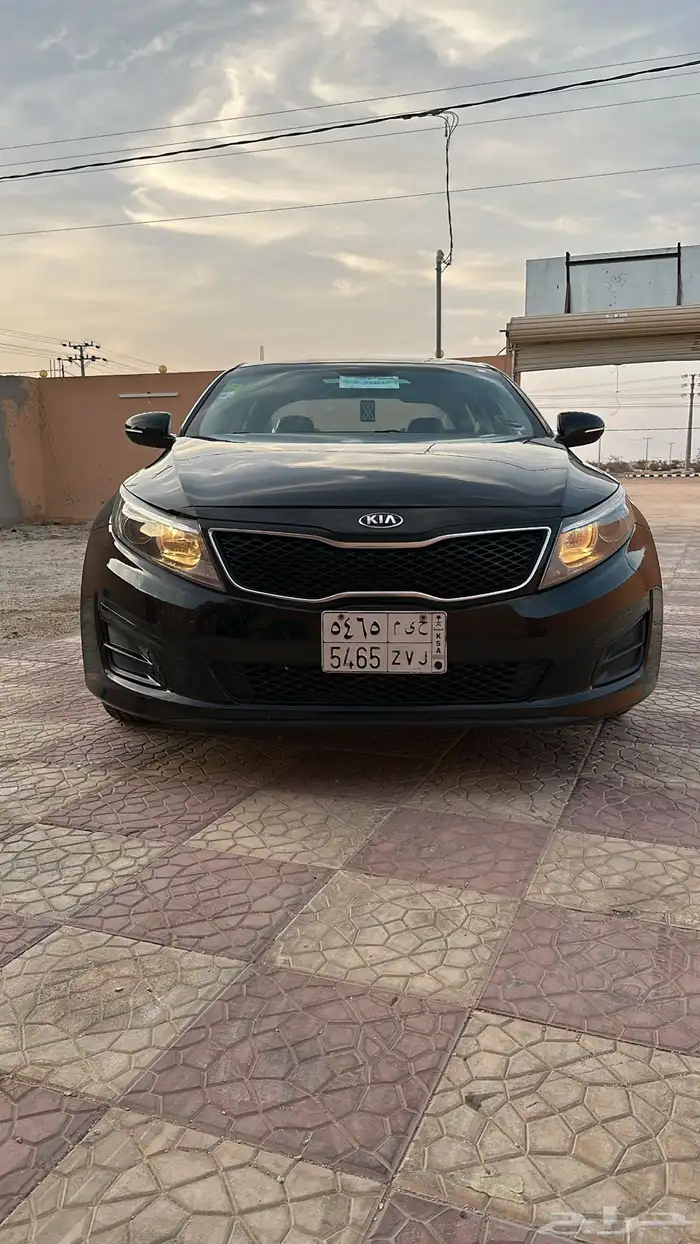كيا اوبتيما 2015 اسود ( تم البيع ) 2