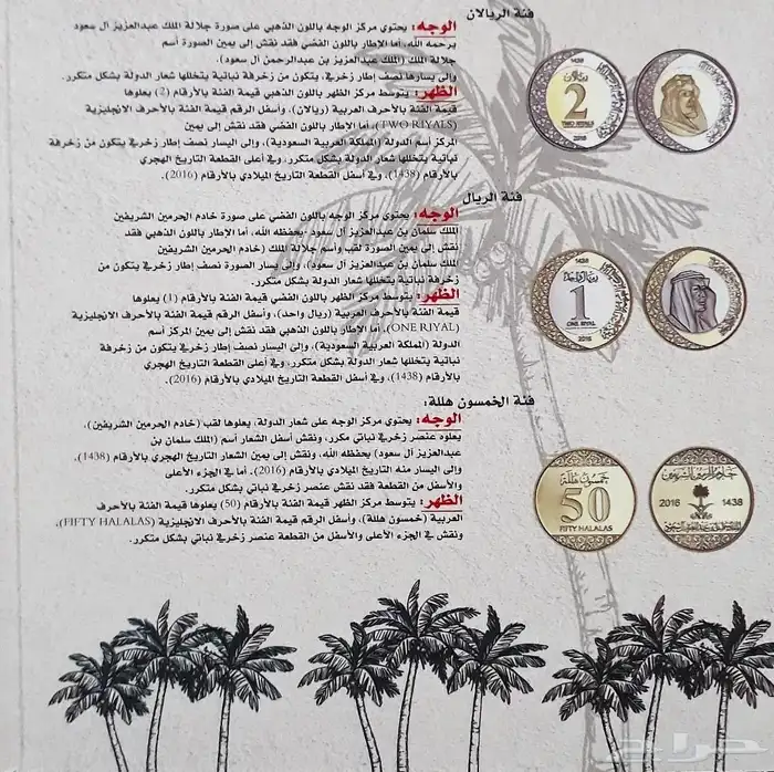 مغلف عملات الملك سلمان الاصدار السادس 6