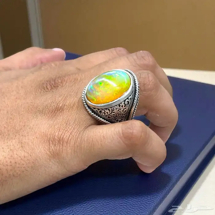 مزاد على خواتم فضة وأحجار كريمة   سبح فاخرة 5