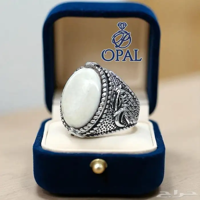 مزاد على خواتم فضة وأحجار كريمة   سبح فاخرة 3