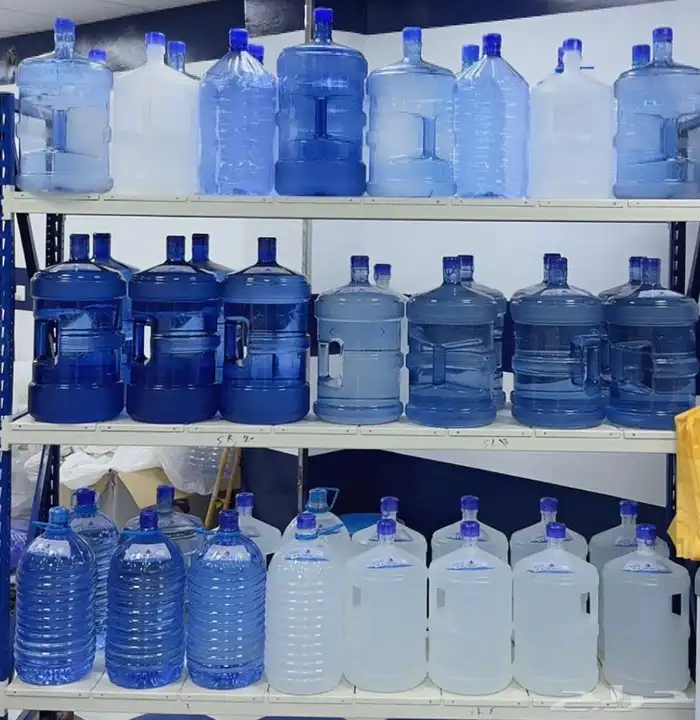 قوارير ماء شرب معدنيه 0