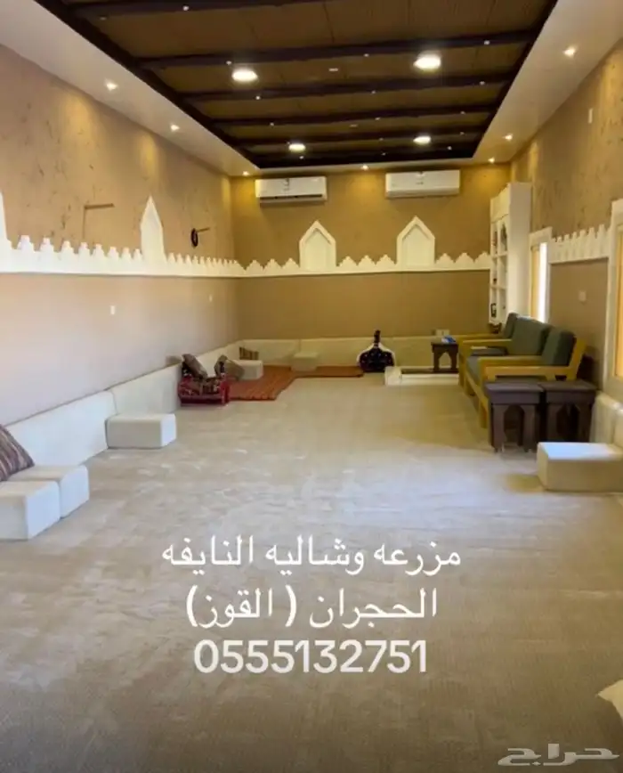 مزرعه وشاليه النايفه للإيجار اليومي شرق عين ابن فهيد 5