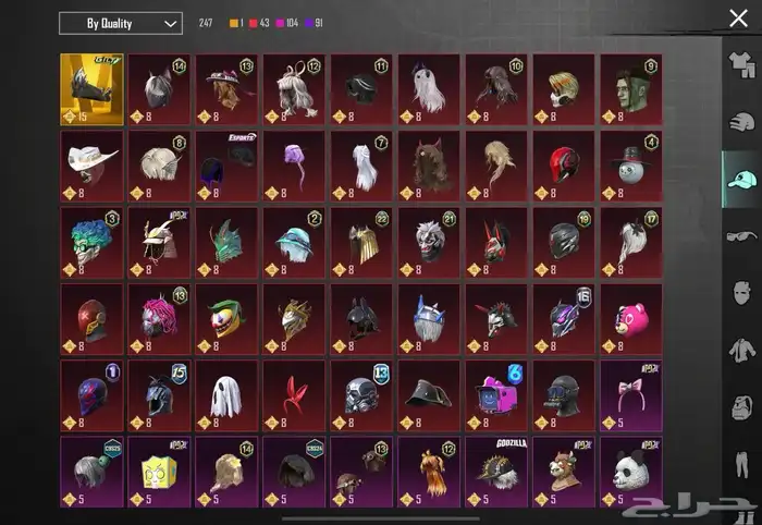 حساب ببجي عالمي 2