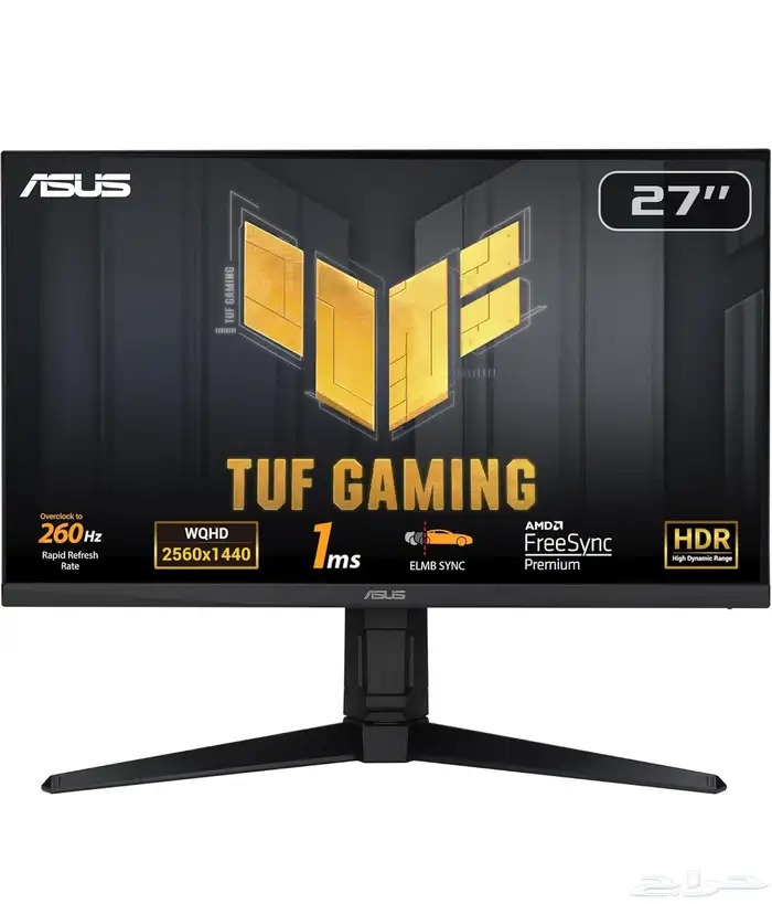 شاشة ألعاب جديدة بكرتونها ASUS TUF Gaming VG27AQML1A 0