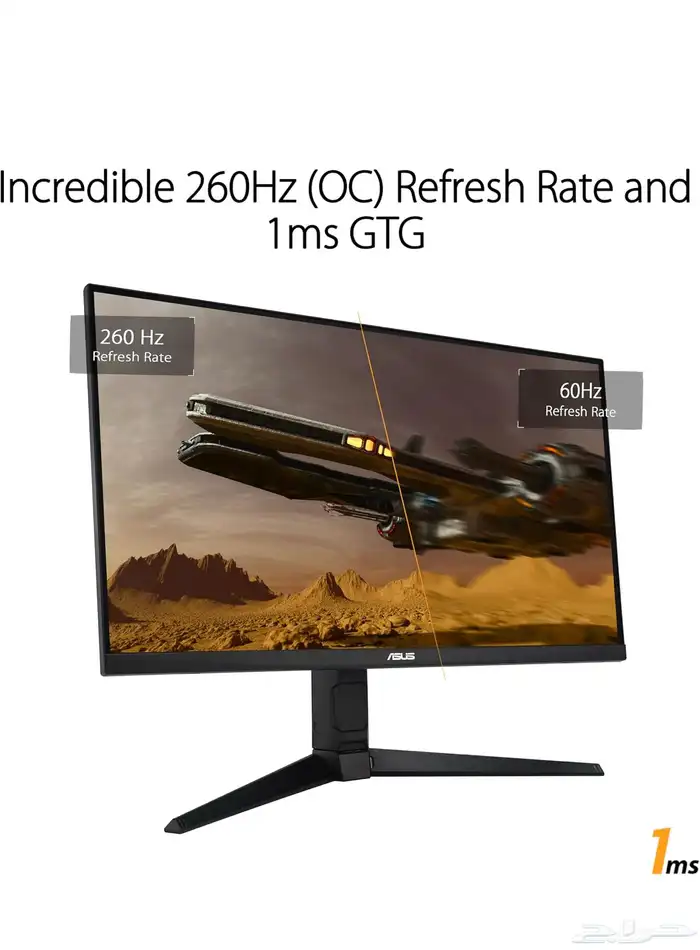 شاشة ألعاب جديدة بكرتونها ASUS TUF Gaming VG27AQML1A 2