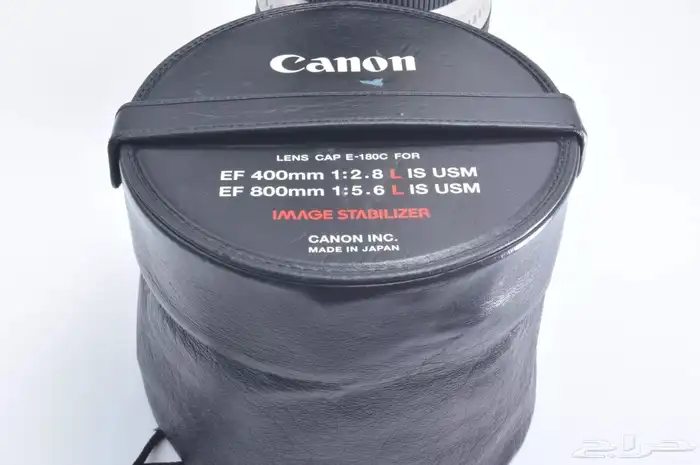 عدسة كانون canon 800mm 5.6f is بمانع اهتزاز 18