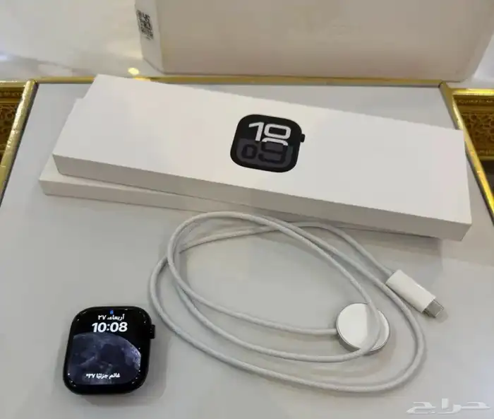 ساعة ابل 10 شبه جدبدة 64 1