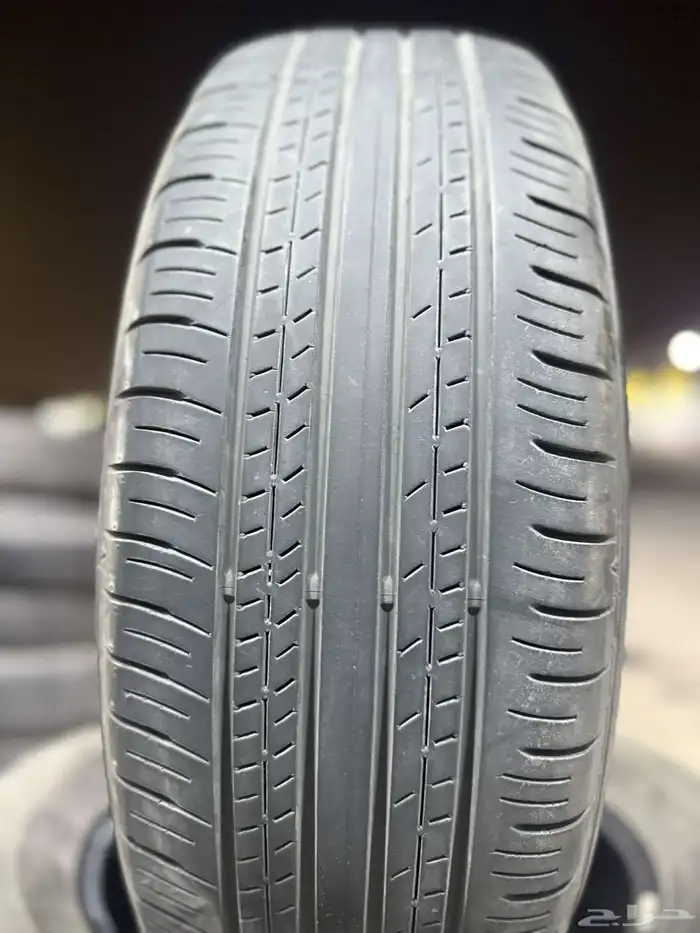 225 65 17 كفرات دنلوب ياباني افور مستخدمة شبة جديد 24 2