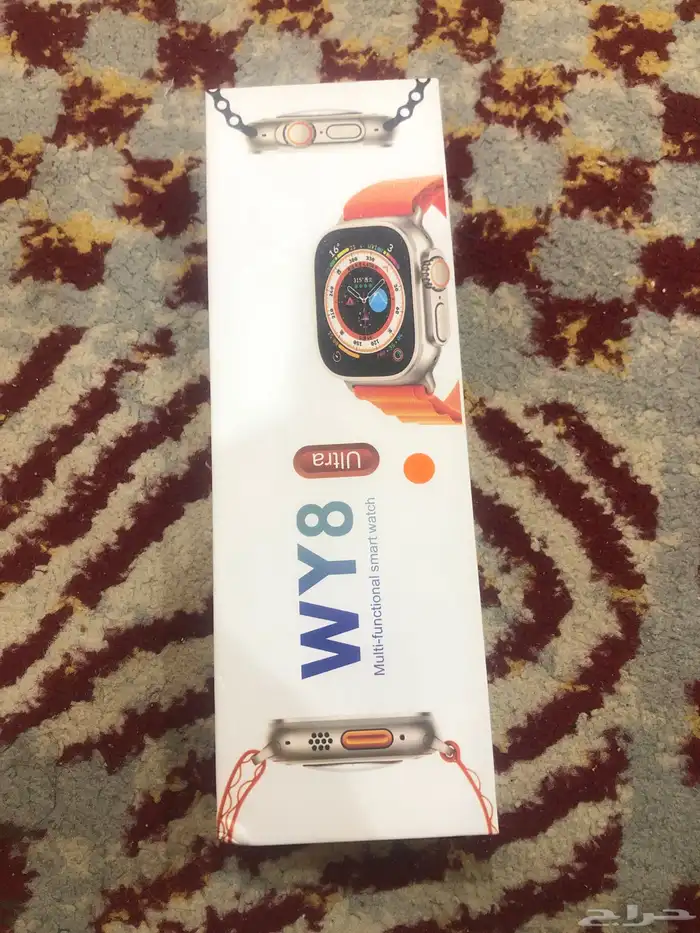 سلام عليكم اعرض لكم ساعة الترا 8 ميزته حلوه رياضه مؤقت زينه 9