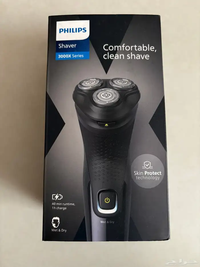 فيليبس مكينة حلاقة ذقن شبه جديدة 0