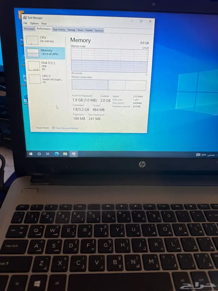 لاب توب HPCore i5 0