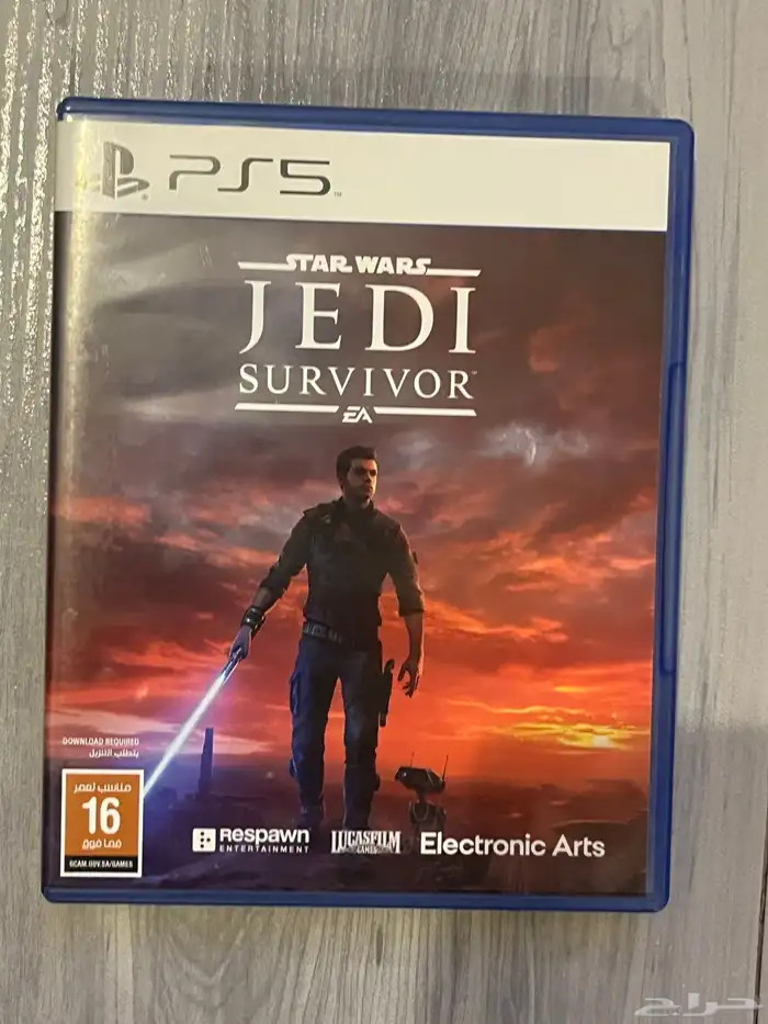 شريط Star Wars Jedi survivor بلاي ستيشن 5 0
