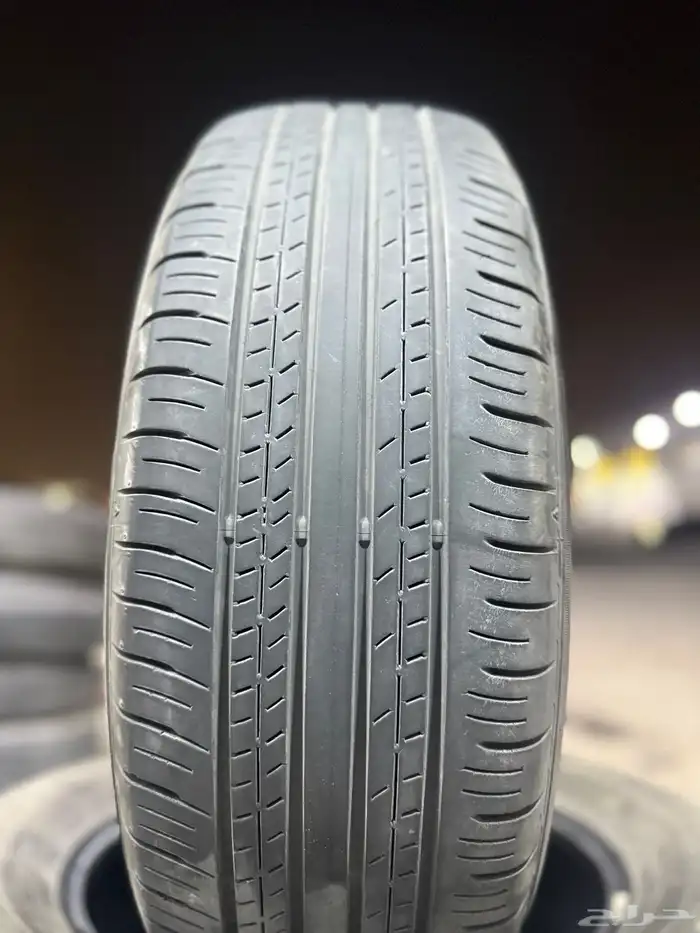 225 65 17 كفرات رافور دنلوب ياباني مستخدمة نضيفة جدا  ت24 2