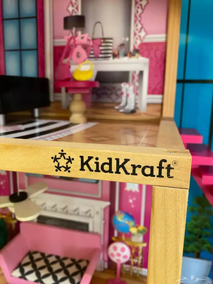 بيت الدمى الخشبي كيدكرافت Kidkraft 1