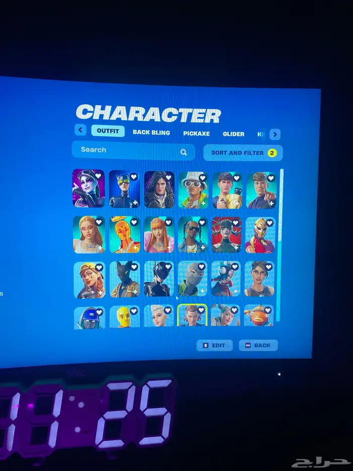 حساب فورت نايت 1