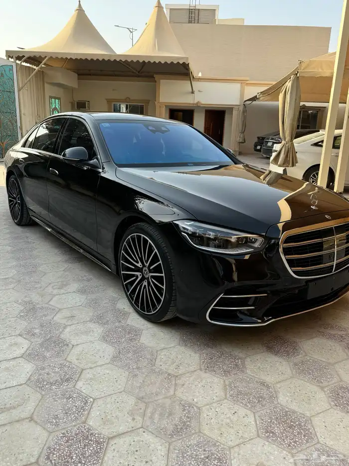 مرسيدس S450 الجوهره مخزن 2023 جفالي فل كامل 24