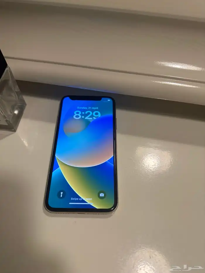 آيفون X فضي 256 قيقا 1