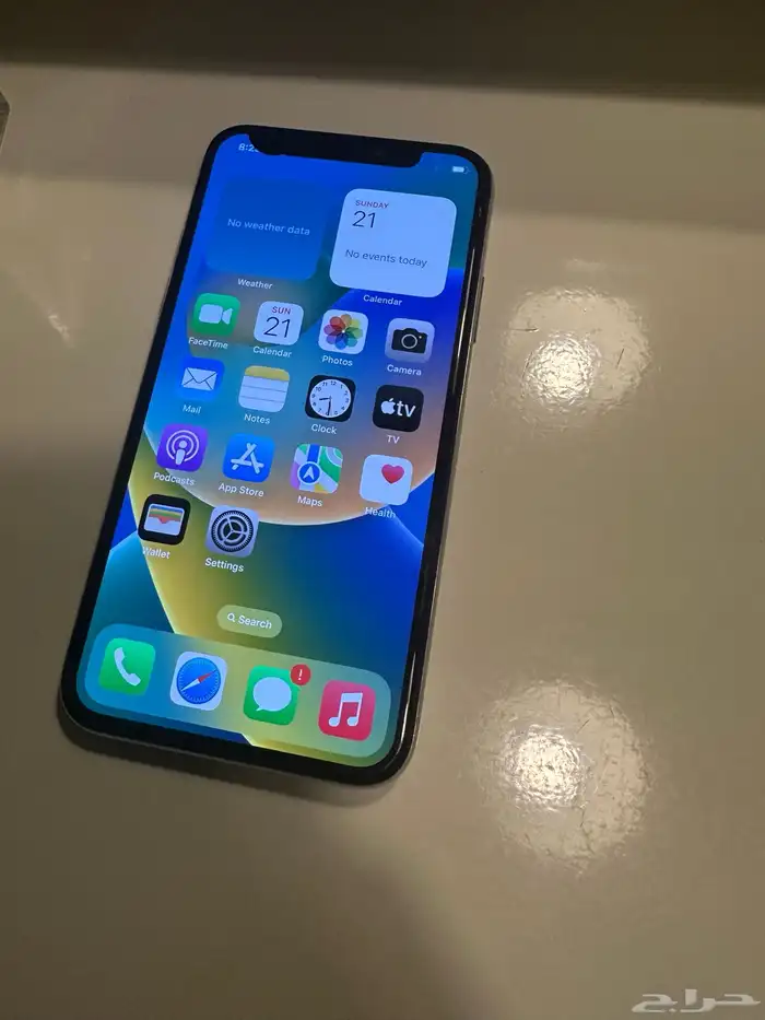 آيفون X فضي 256 قيقا 4