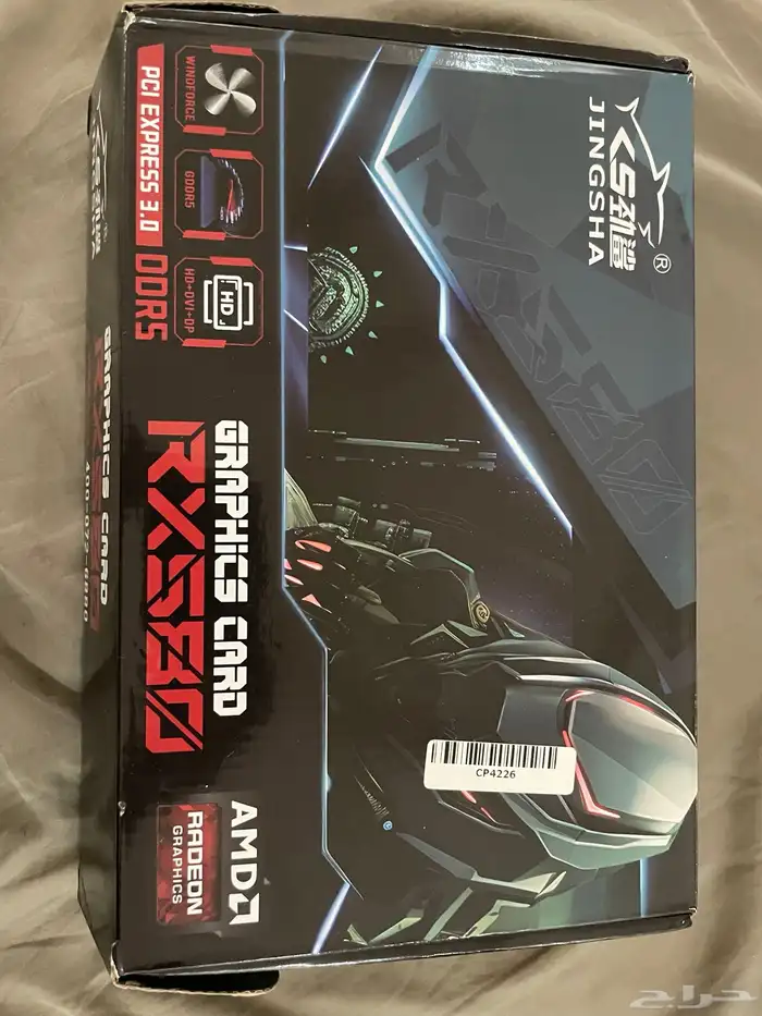 كرت شاشه Rx508 ليس مستعمل جديد والجاد رقمي موجود 3
