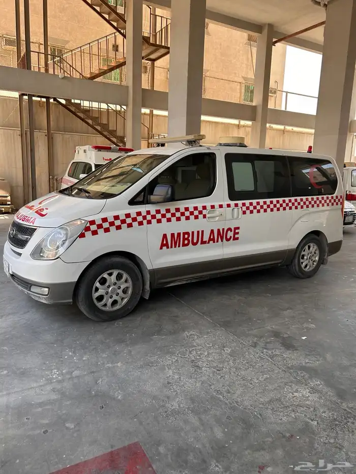سيارة هيونداي H 1 مجهز اسعاف كامل 2