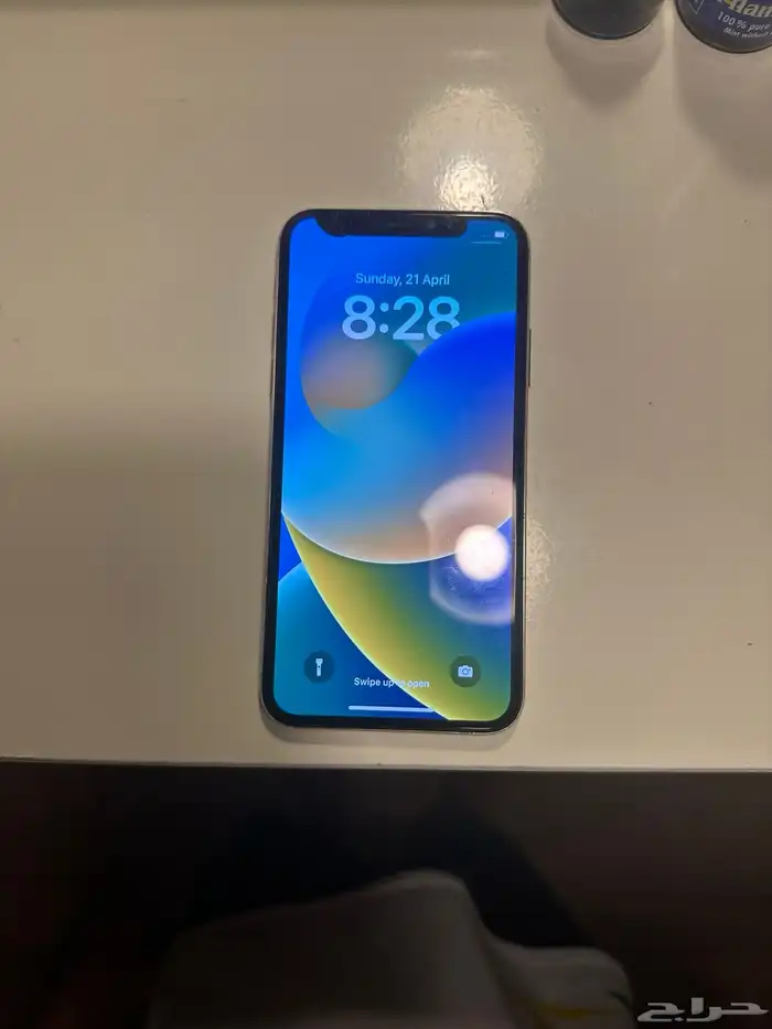 آيفون X فضي 256 قيقا 0