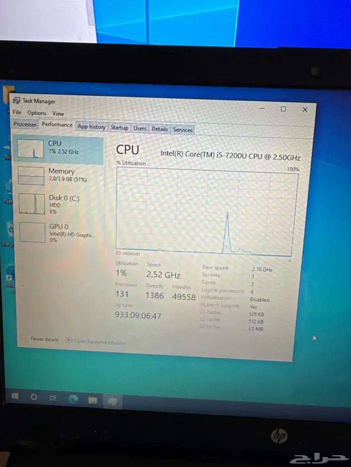 لاب توب HPCore i5 3