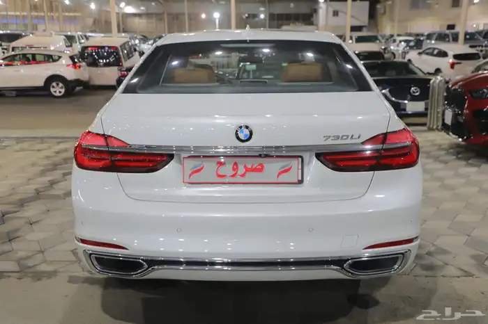 بي ام الفئه السابعه 730 LI شاشات 2016 شبه الجديد 8