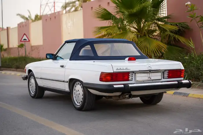 للبيع سيارة مرسيدس SL560 كلاسيك موديل 1987 1