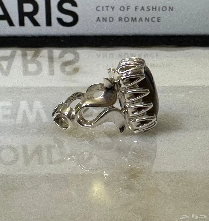 خاتم فضة 990 صياغة المبدع حماده VIP 1