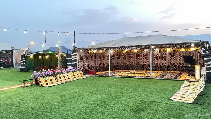 بيت شعر فقط بدون فرش و مساند 1