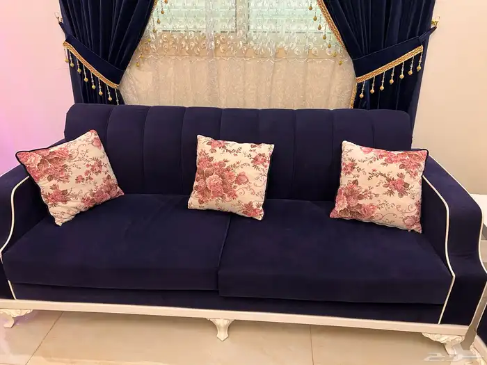 طقم كنب فاخر لغرفة الضيوف   9 أشخاص 5