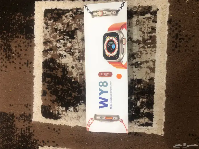 سلام عليكم اعرض لكم ساعة الترا 8 ميزته حلوه رياضه مؤقت زينه 3