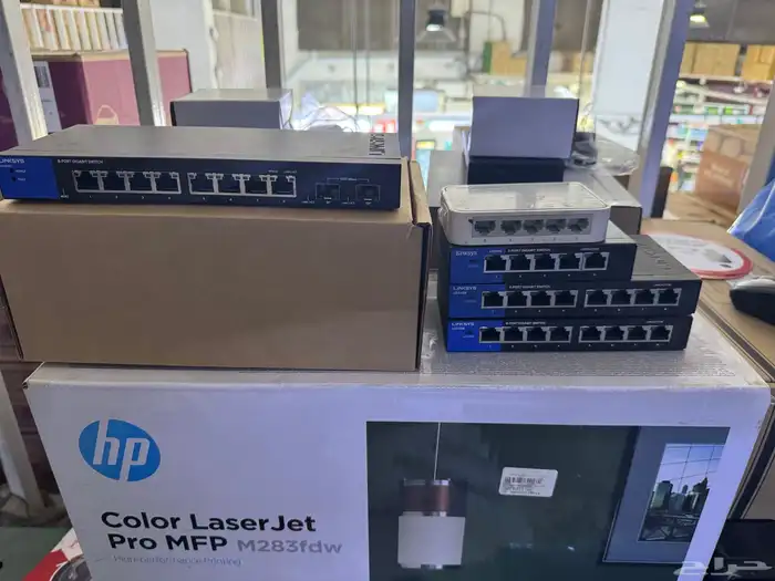 سويتش switch لنيكسيس linksys الاحساء 2