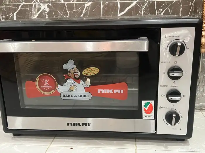 مكيف سبلت 18 الف وفرن كهرباء 2