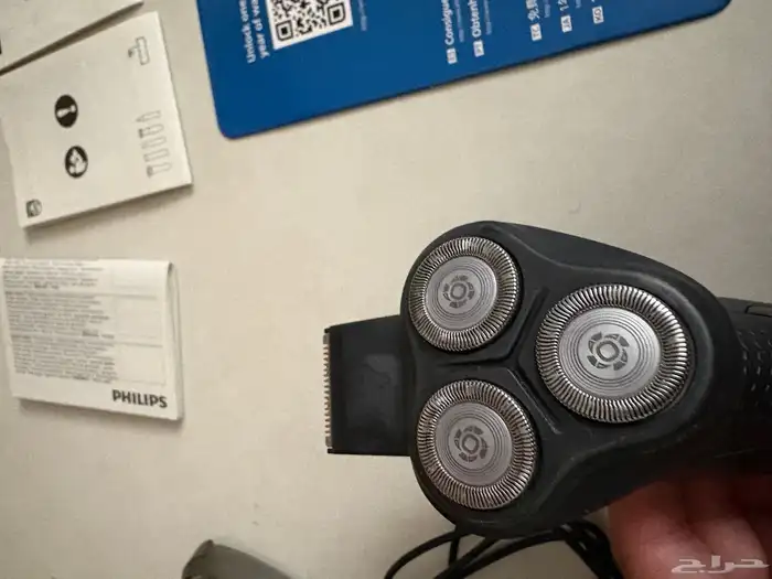فيليبس مكينة حلاقة ذقن شبه جديدة 6