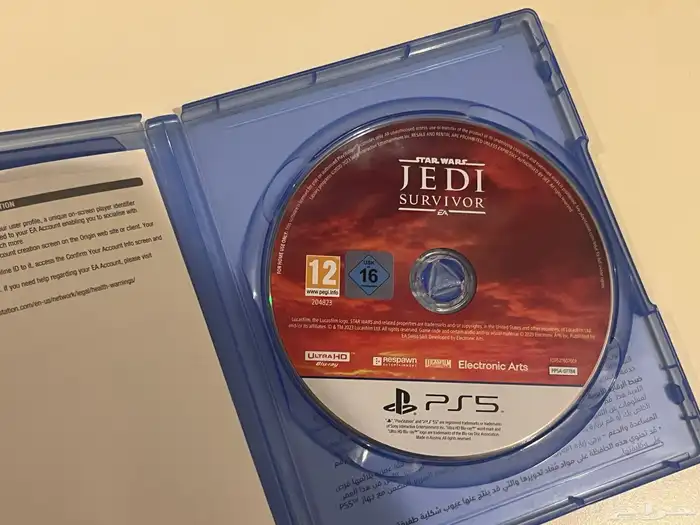 شريط Star Wars Jedi survivor بلاي ستيشن 5 1