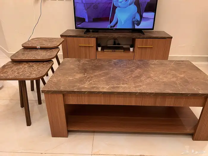 طاولة تلفاز طاولة ضيافة من هوم بوكس 9