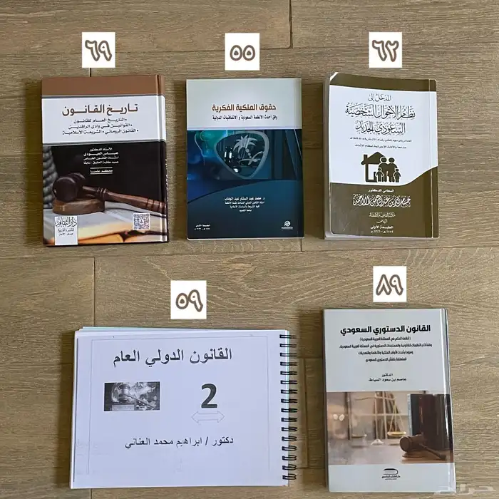 كتب لطلاب القانون 0