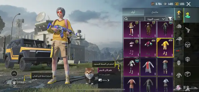 حساب ببجي رخيص مع اسلحة كل مسج 4