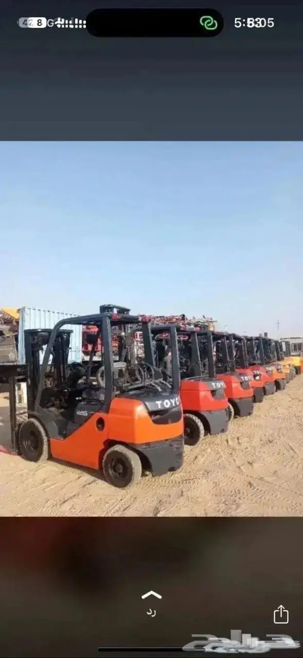 رافعه شوكيه تاجير رافعات شوكيه 3طن 4طن 5طن 6طن 7طن 10طن 3