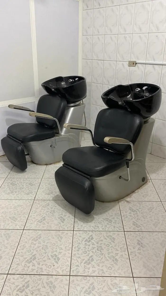 كراسي صالون ومغاسل شعر وكراسي انتظار للبيع 5