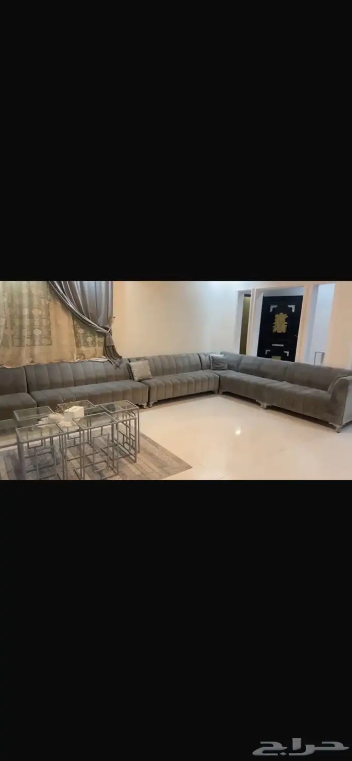 كنب جديد مافيه شي مع ستاره 0