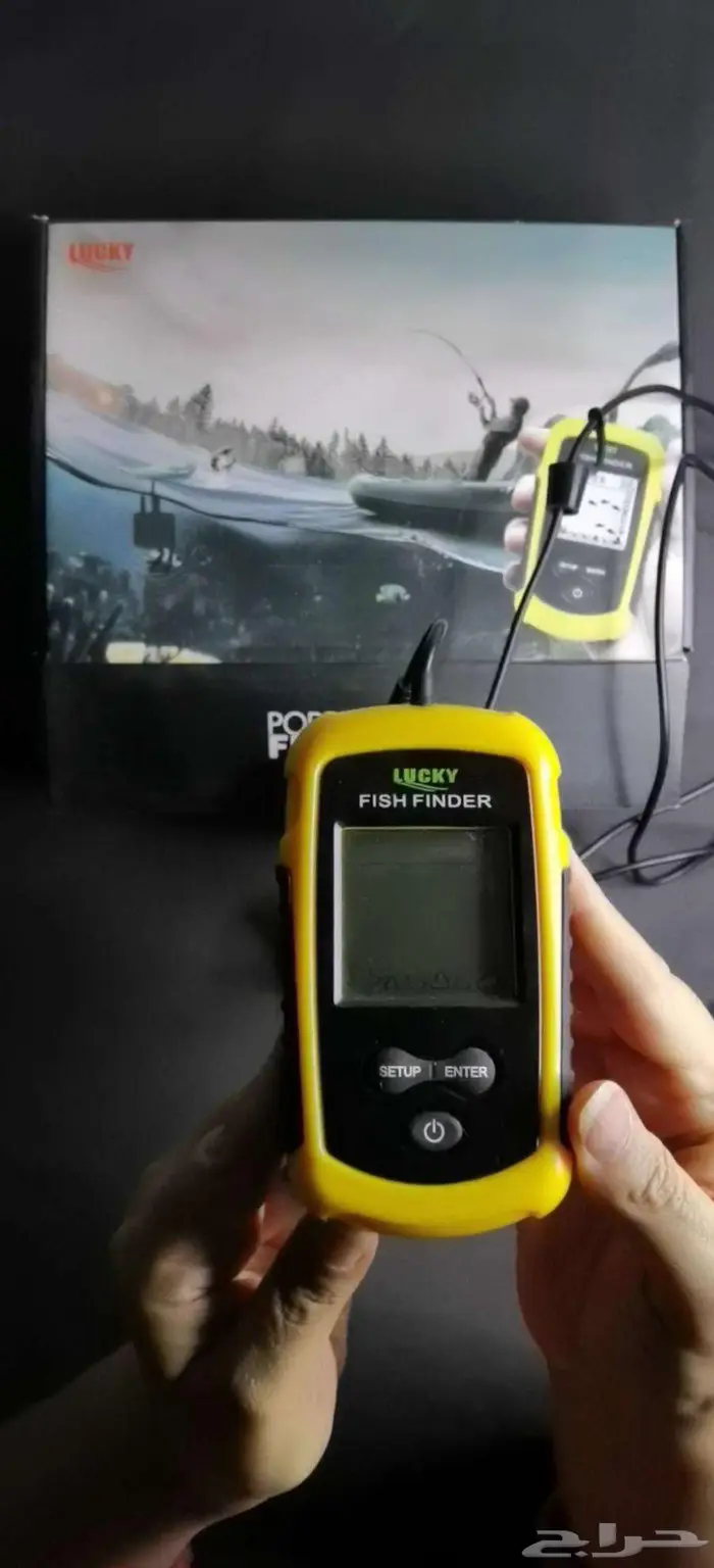 جهاز لوكي سونار Luck fish finder 1