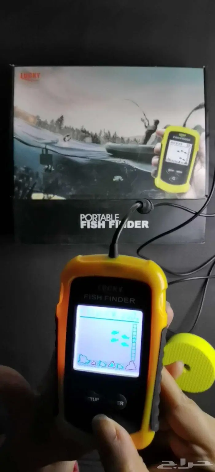 جهاز لوكي سونار Luck fish finder 3